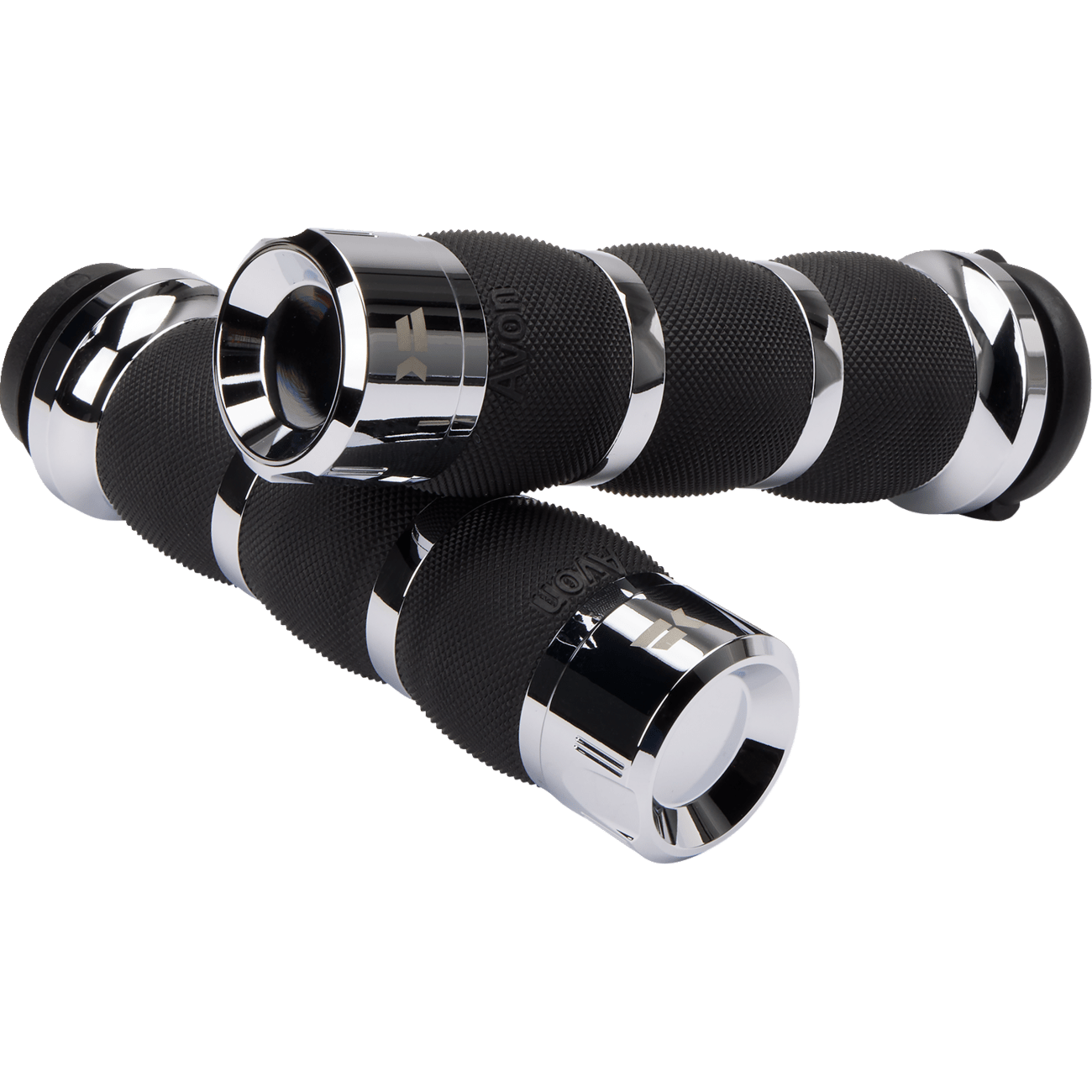 KHROME WERKS Grips Klassic Air TBW Chrome 500195