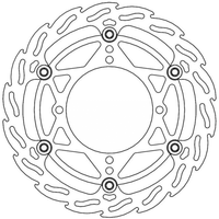 MOTO-MASTER Brake Rotor Front Flame