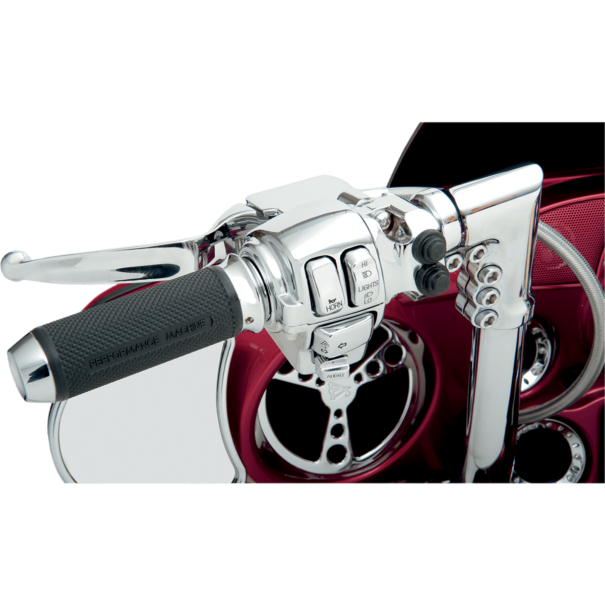 DRAG SPECIALTIES Switch Housing Cruise Chrome