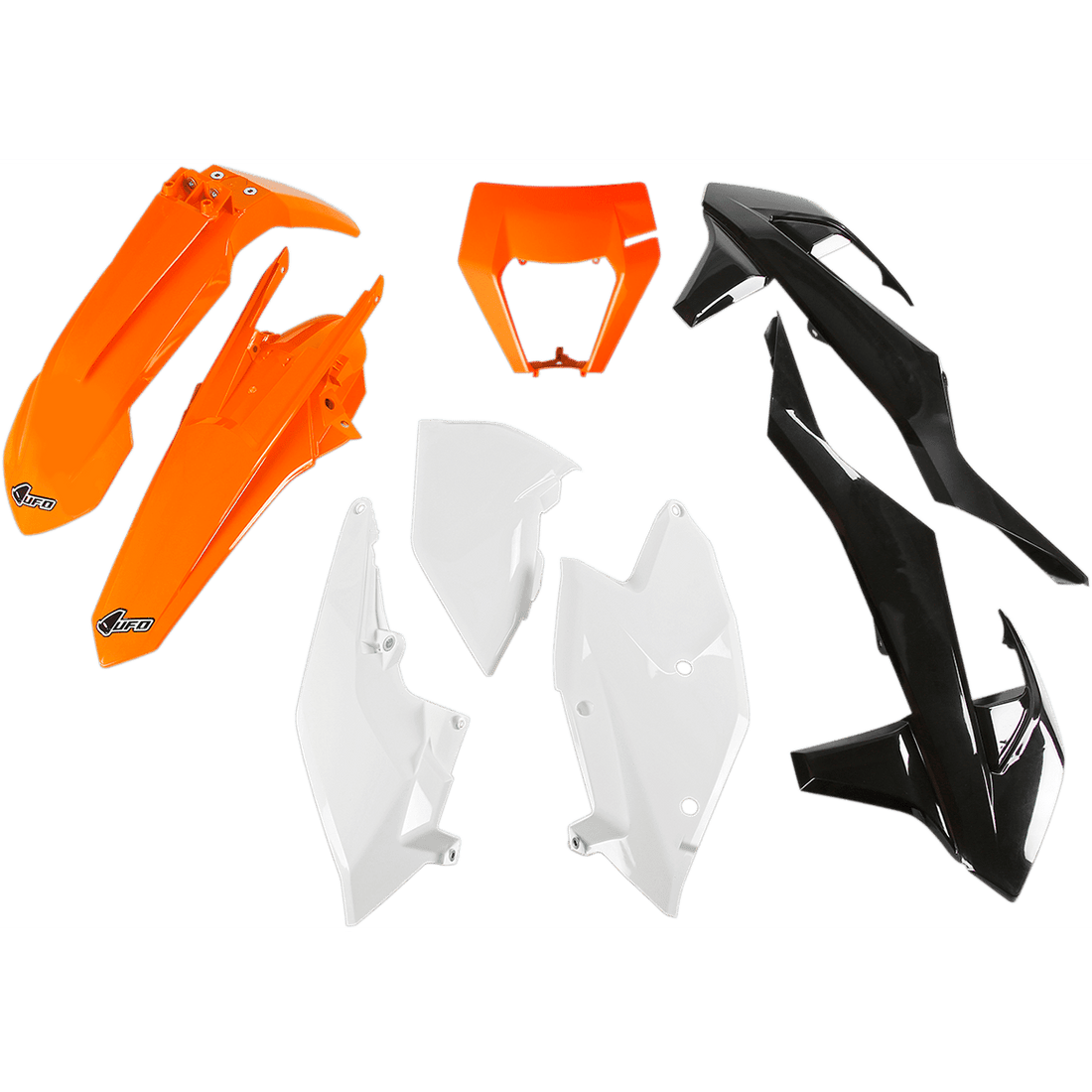 UFO Replacement Body Kit OEM Orange/White/Black KTKIT523999W