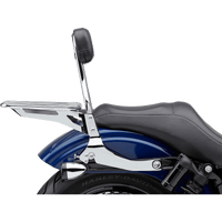 COBRA Backrest Kit 14" Chrome Dyna 6022004