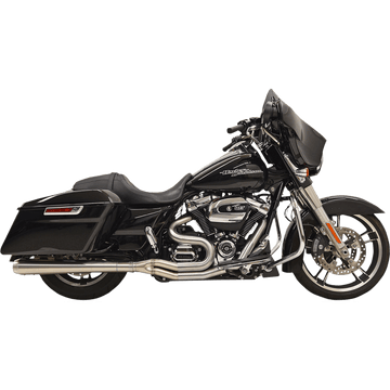 BASSANI XHAUST 2:1 Exhaust Stainless Steel Megaphone 1F21SS