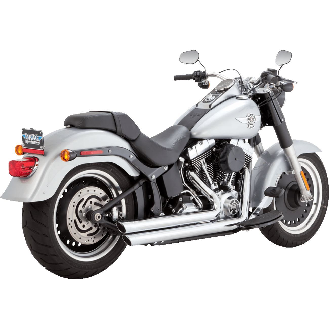 VANCE & HINES Big Shots Staggered Exhaust System Chrome 17959