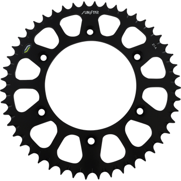 SUNSTAR SPROCKETS Rear Sprocket 48 Tooth Honda Works/Black 5355948BK