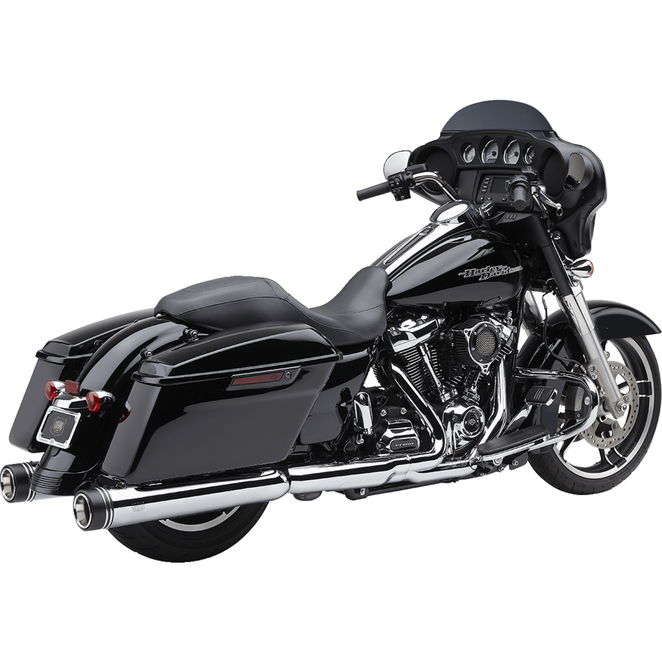 COBRA 4-1/2" Neighbor Haters® Series Mufflers Chrome 6291