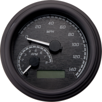 DAKOTA DIGITAL MXV Series Analog Gauge System Black/Gray/Black MVX2011KGK