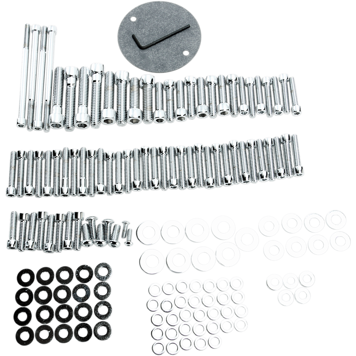 GARDNER-WESTCOTT Bolt Kit Motor Set Socket-Head M8 P4817