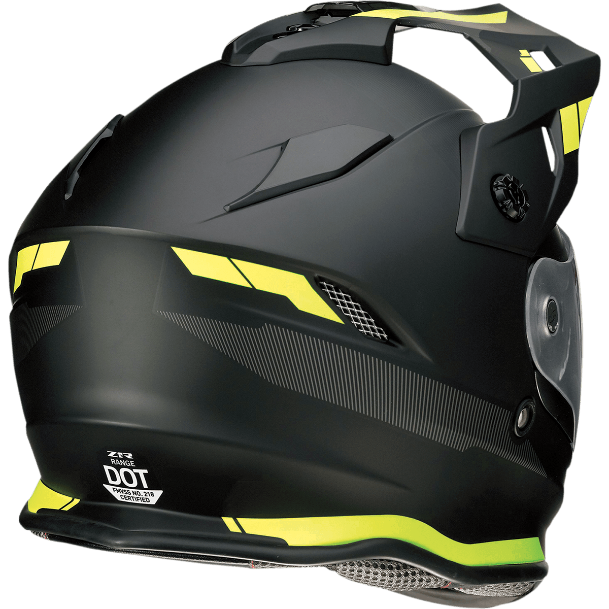 Z1R Range Helmet Uptake Black/Hi-Viz XL