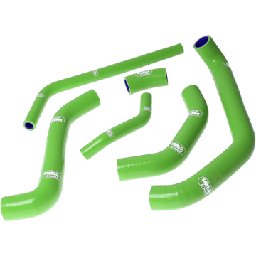 SAMCO SPORT Radiator Hose Kit Green Kawasaki KAW45GN