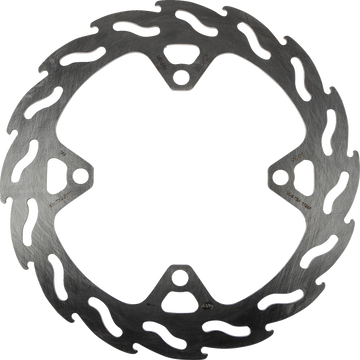 MOTO-MASTER Brake Rotor Rear Flame