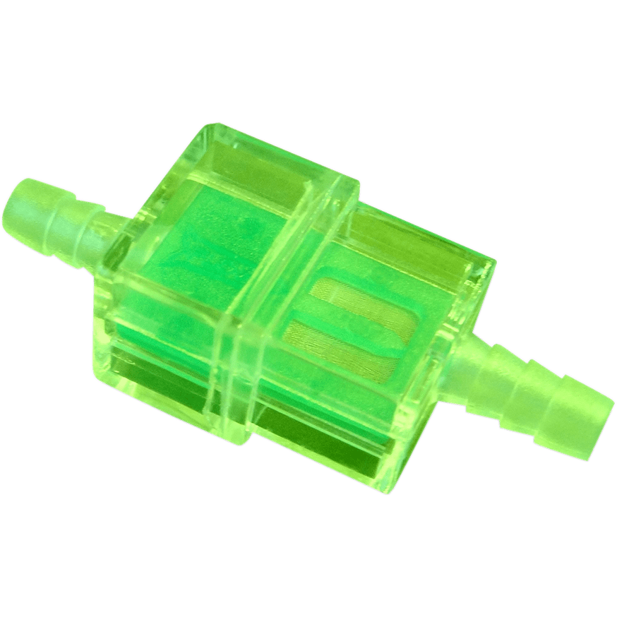 HELIX In-Line Fuel Filters Green 1/4" Display of 21 1189211