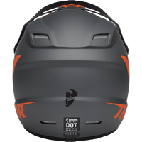 THOR Youth Sector Helmet Chev Charcoal/Orange Small