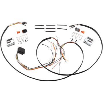 GMA ENGINEERING BY BDL Switch Kit Brake/Clutch Harness Chrome GMAHBWHC