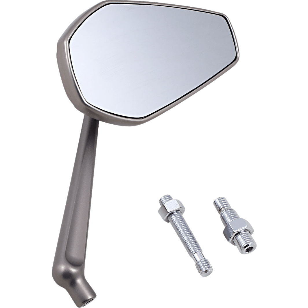 ARLEN NESS Mirror Mini Stocker Side View Oval Titanium Right 13169