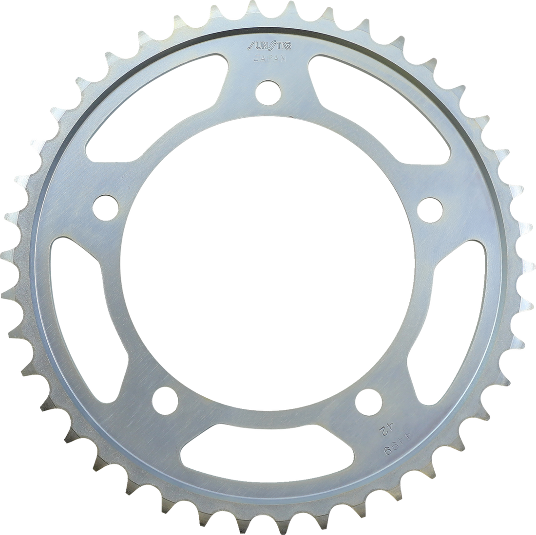 SUNSTAR SPROCKETS Steel Rear Sprocket 42 Tooth Suzuki/Triumph