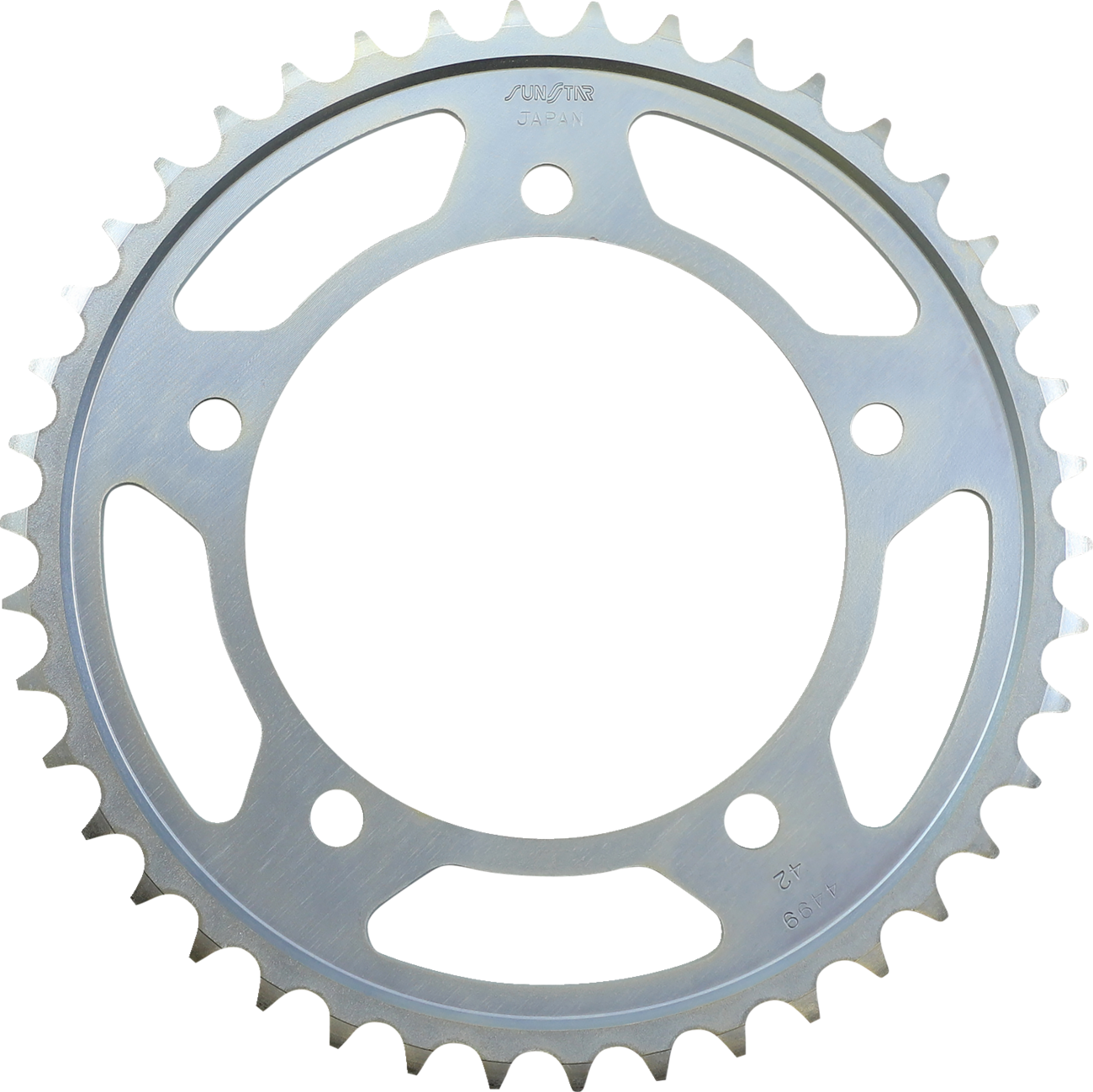 SUNSTAR SPROCKETS Steel Rear Sprocket 42 Tooth Suzuki/Triumph