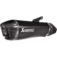 AKRAPOVIC Black Titanium Muffler Ninja H2 SX SK10SO21HRAABL