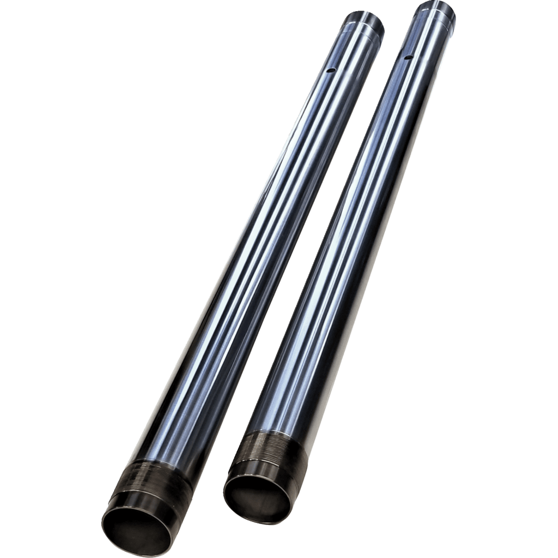 CUSTOM CYCLE ENGINEERING Ultra Chrome Inverted Fork Tubes 43 mm Standard Length 719070