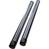 CUSTOM CYCLE ENGINEERING Ultra Chrome Inverted Fork Tubes 43 mm Standard Length 719070