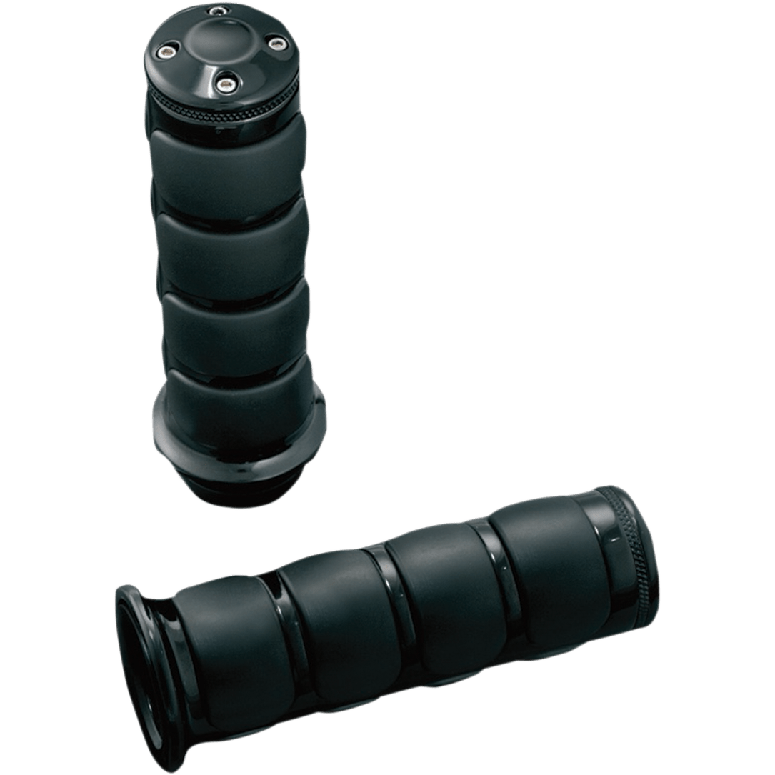 KURYAKYN Grips ISO® Honda/Triumph Black KUR6337