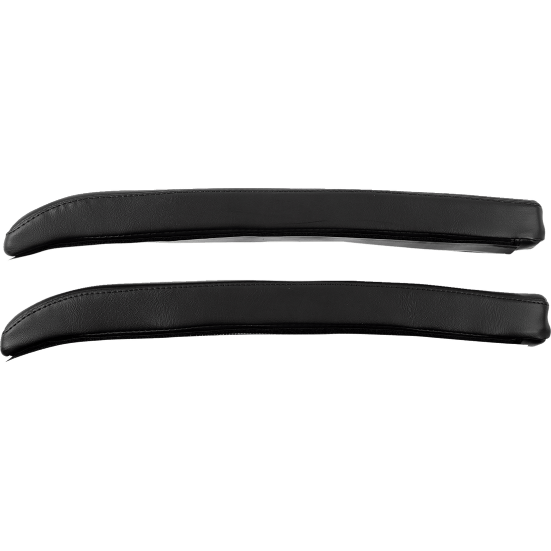 SHOW CHROME Kaliber Armrest Pads Black w/ Black Stitching Slingshot '15-'22 H441BK