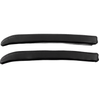 SHOW CHROME Kaliber Armrest Pads Black w/ Black Stitching Slingshot '15-'22 H441BK