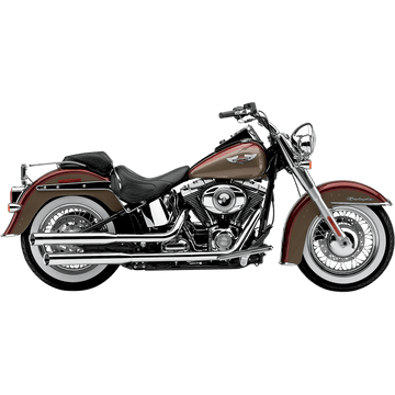 COBRA Chrome Slashcut Mufflers 6002