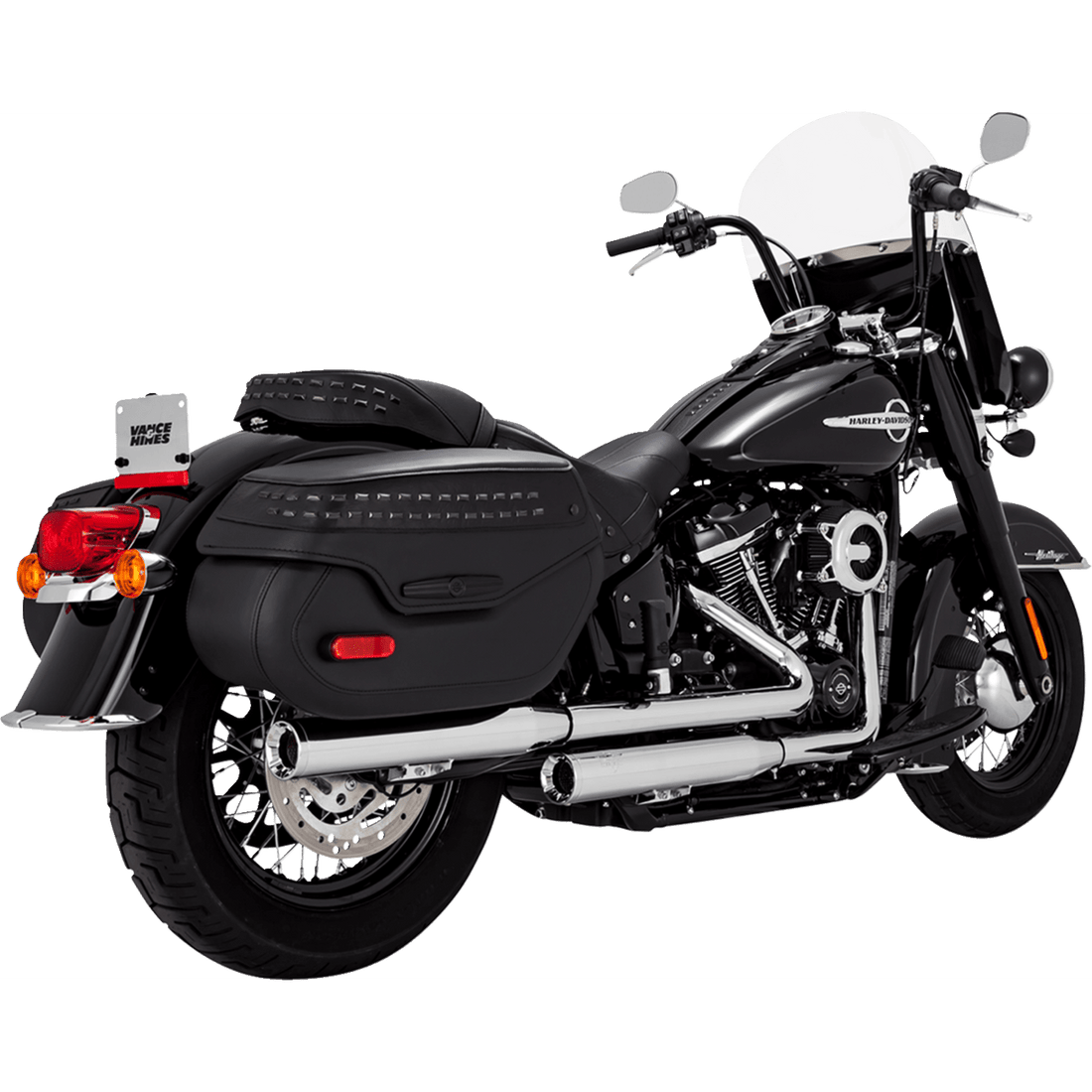 VANCE & HINES Eliminator 300 Slip-On Mufflers Chrome 16316