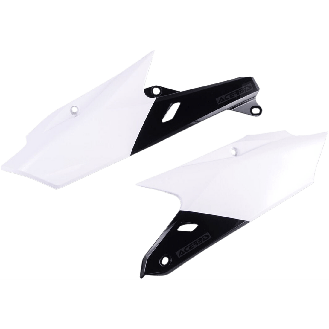 ACERBIS Side Panels White/Black