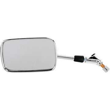 EMGO Mirror Side View Rectangle Chrome Left