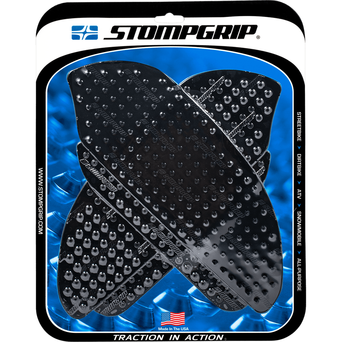 STOMPGRIP Traction Kit Black Honda