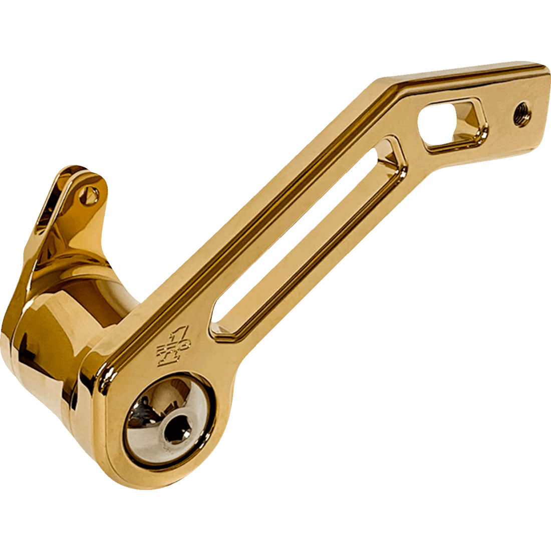 PRO-ONE PERF.MFG. Touring T-Rex Shorty Brake Arm Gold '14-'22 FL 500773TIN