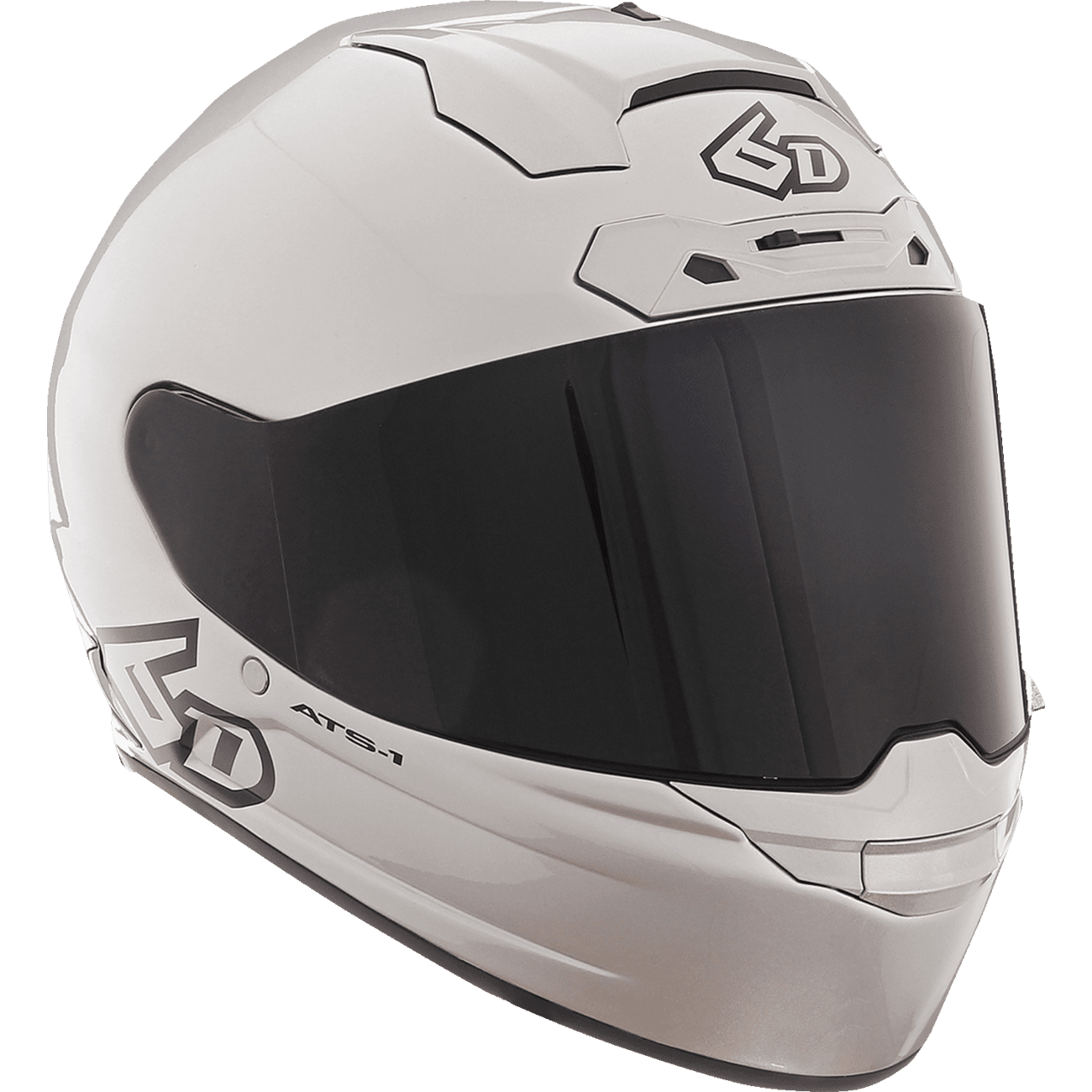 6D HELMETS ATS-1R Helmet Gloss Silver Small 300995