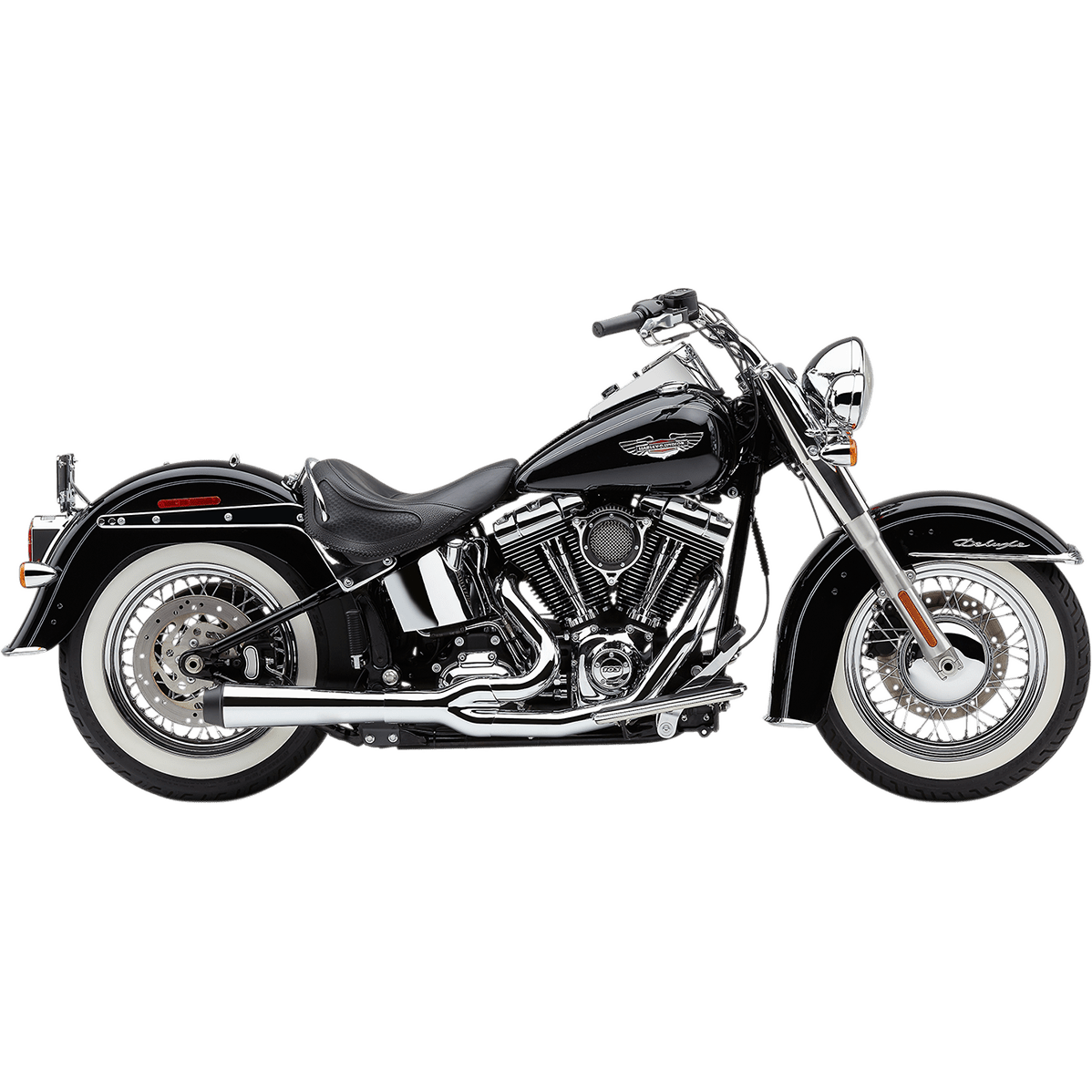 COBRA El Diablo Exhaust Chrome '12-'17 Softail 6483