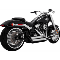 VANCE & HINES Shortshots Staggered Exhaust System Chrome 17335