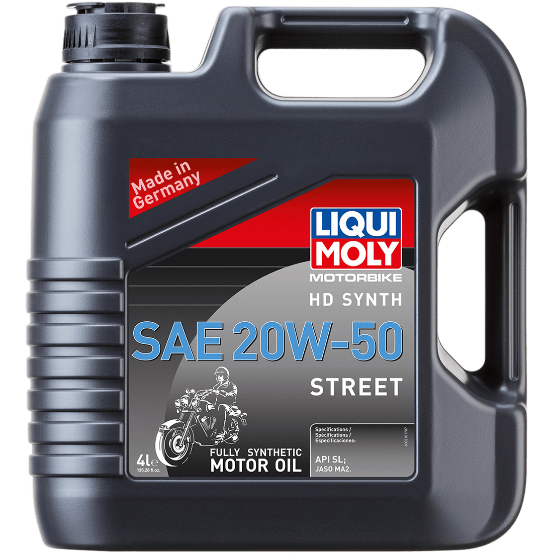 LIQUI MOLY H-D® Synthetic 4T Street Oil 20W-50 4 Liter 20102