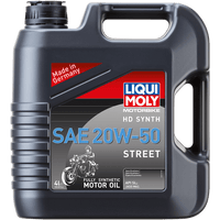 LIQUI MOLY H-D® Synthetic 4T Street Oil 20W-50 4 Liter 20102