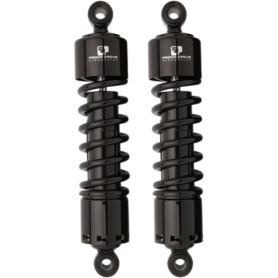 PROGRESSIVE SUSPENSION 412 Series Shock 12" Heavy Duty Black Dyna 4124044B