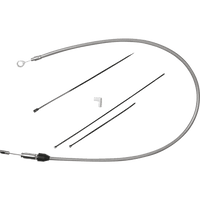 DRAG SPECIALTIES Clutch Cable Upper 40" Stainless Steel