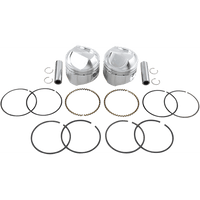 WISECO Piston Kit +0.010" High Compression Big Twin 1340 cc 80"