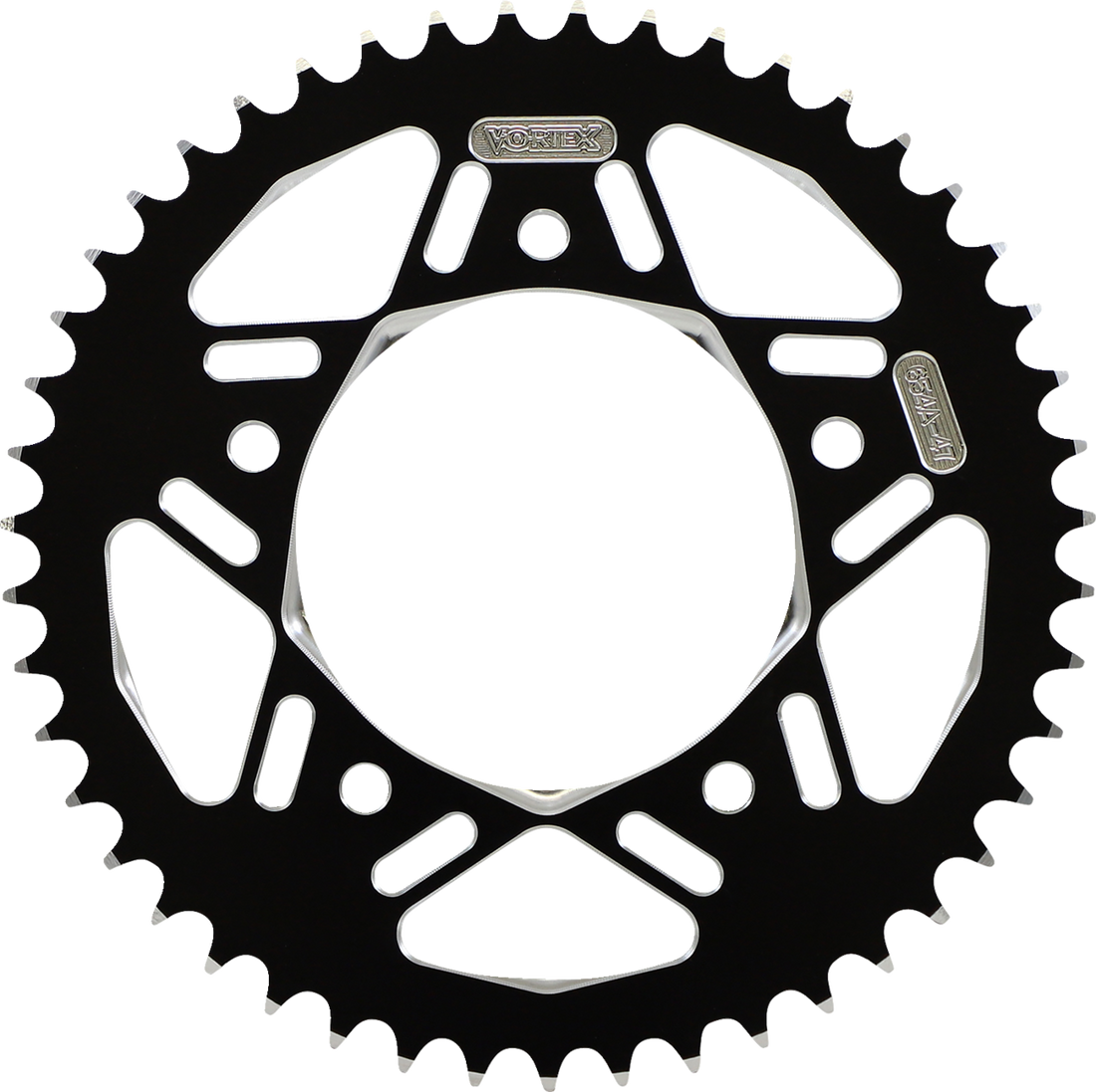 VORTEX Aluminum Sprocket Black Rear 47 Tooth