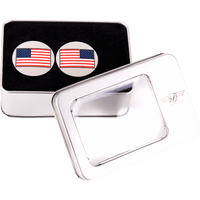 FIGURATI DESIGNS Swing Arm Covers American Flag Reversed FD20AFSS