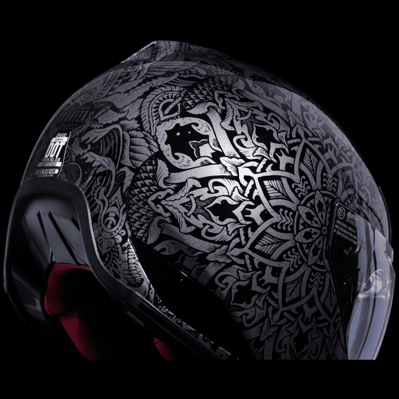 ICON Domain™ Helmet Gravitas Black 2XL