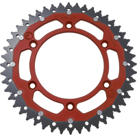 MOOSE RACING Dual Sprocket Red 48 Tooth