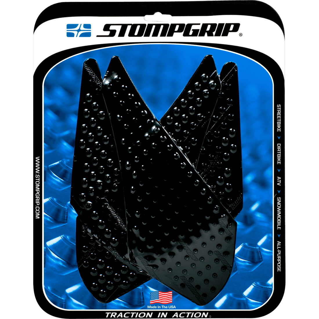 STOMPGRIP Traction Kit Black Yamaha