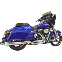 BASSANI XHAUST True Dual Exhaust Stainless Steel M8 1F66SS