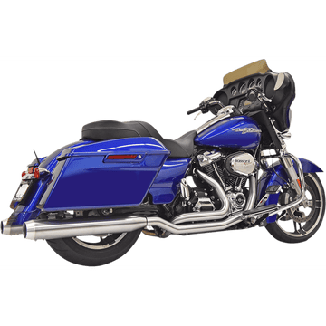 BASSANI XHAUST True Dual Exhaust Stainless Steel M8 1F66SS