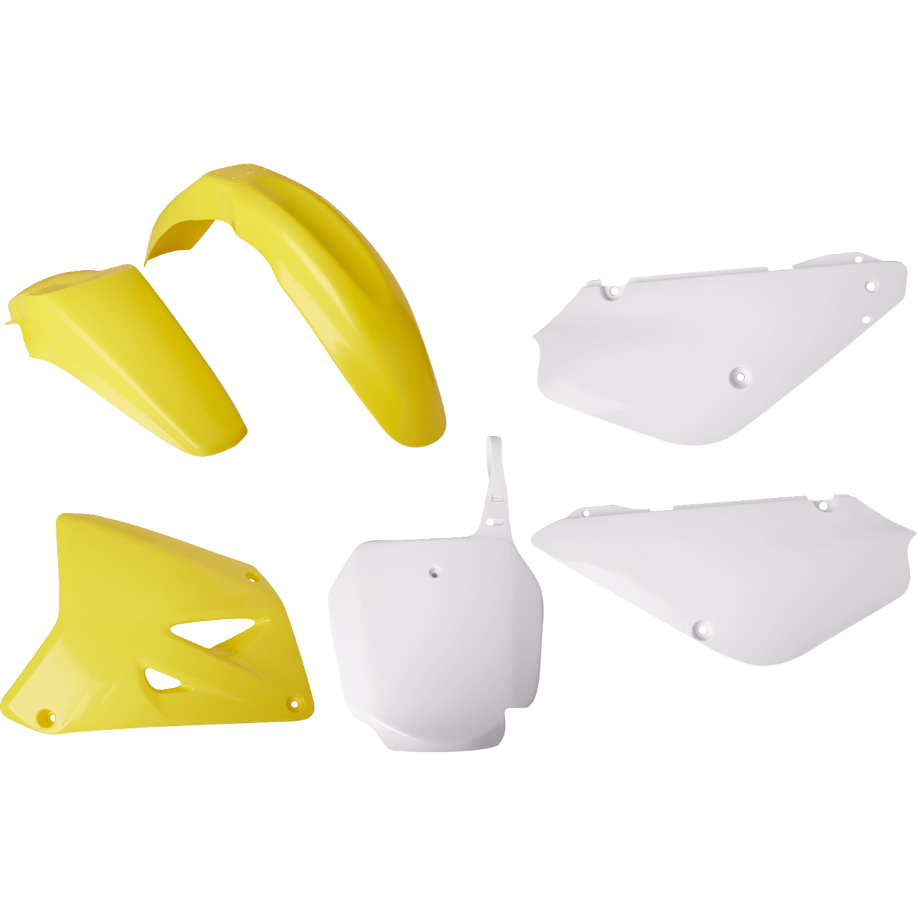 POLISPORT Body Kit '18 OEM Yellow/White RM 85 90775