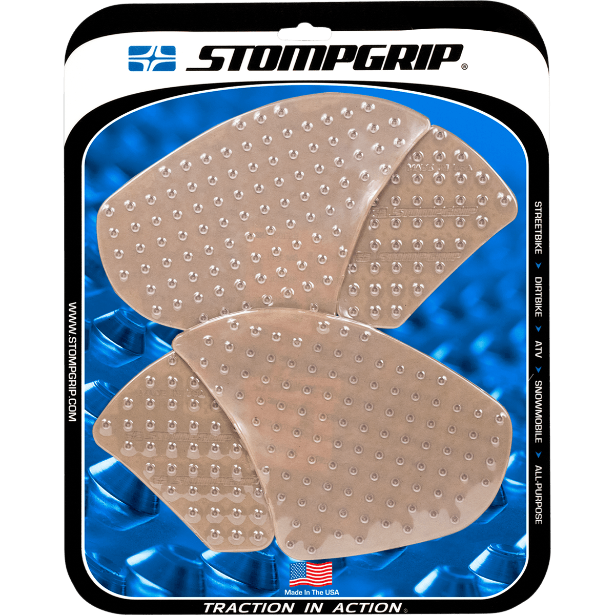 STOMPGRIP Traction Kit Clear Panigale V4