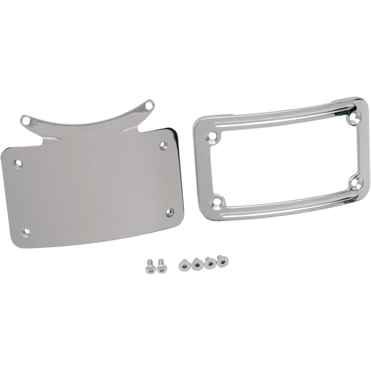 KURYAKYN Curved License Plate Frame KUR3162